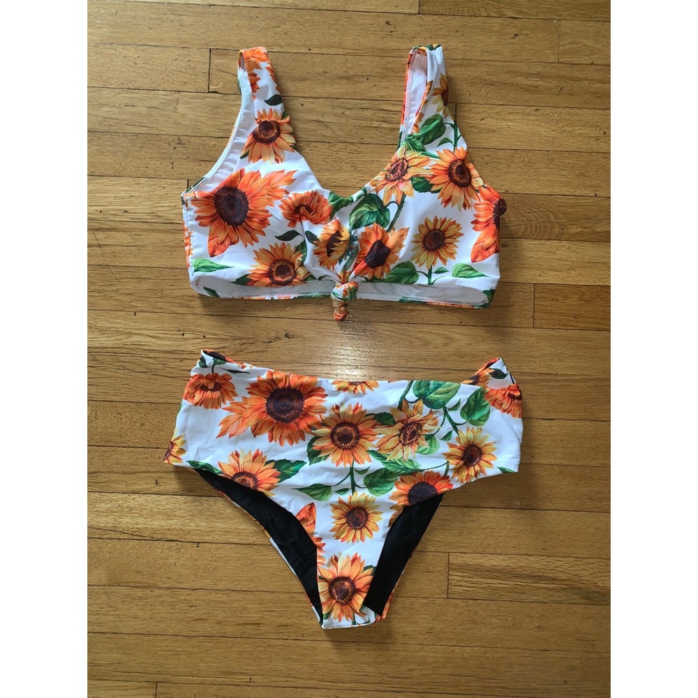 Sunflower bathing suit